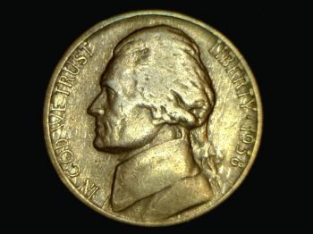 Image of 1938-S Jefferson Nickel - circulated