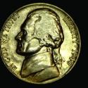 Image of 1940 Jefferson Nickel - circulated