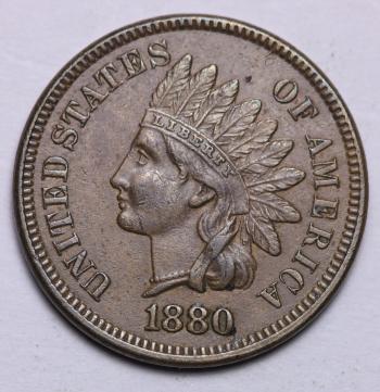 Image of 1880 Indian Cent UNC