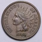 Image of 1880 Indian Cent UNC
