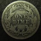 Image of 1909 Barber Dime GOOD