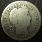 Image of 1906-D Barber Dime GOOD