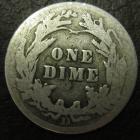 Image of 1906-D Barber Dime GOOD