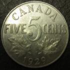 Image of 1929 CANADA NICKEL XF