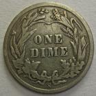 Image of 1910-S Barber Dime FINE++