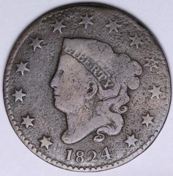 Image of 1824 Large Cent 