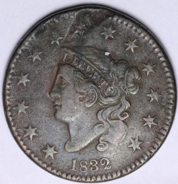 Image of 1832 Large Cent 