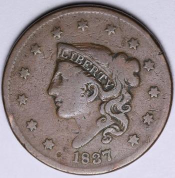 Image of 1837 Large Cent 