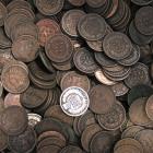 Image of 10 Different Dates Indian Head Cent Pennies