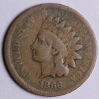 Image of 1866 Indian Cent VG