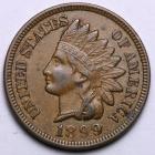Image of 1899 Indian Cent  AU