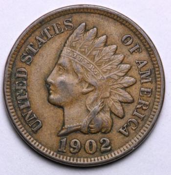 Image of 1902 Indian Cent - XF