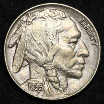 Image of 1935 Buffalo Nickel BU