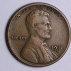 Image of 1911-S Lincoln Cent - F+