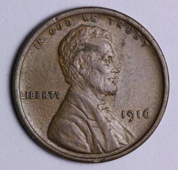 Image of 1916 Lincoln Cent BU