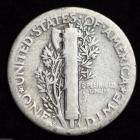 Image of 1926-S MERCURY DIME / CIRCULATED GRADE GOOD / VERY GOOD 90% SILVER COIN